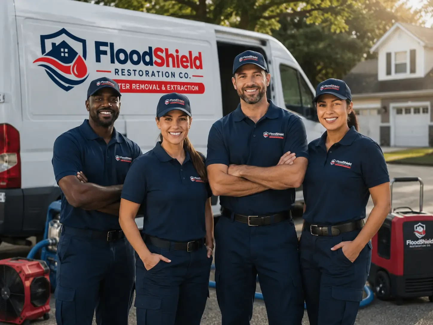Flood Damage Restoration company in Burnside, IA